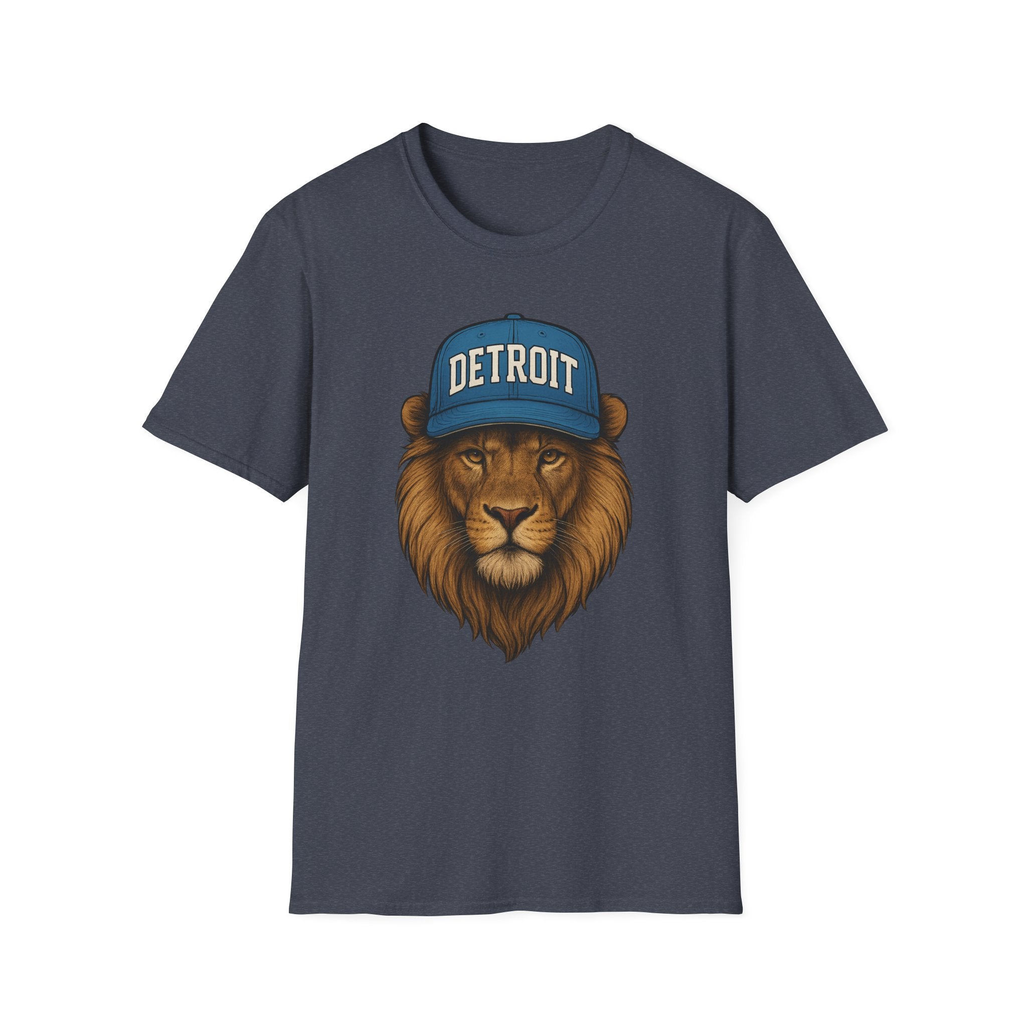 Detroit -Detroit Vs. Everyone- Lions Fan T-Shirt - Lion Mascot