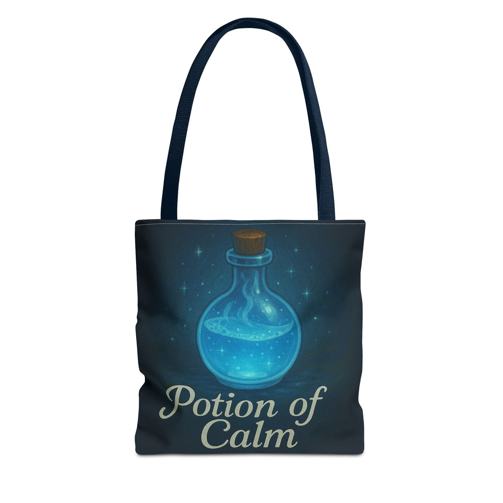 Potion of Calm Tote Bag | D&D Inspired Bag | Fantasy RPG Gift | Witchy Aesthetic Eco Bag, Magical Gift for Relaxation,  Witchy Aesthetic