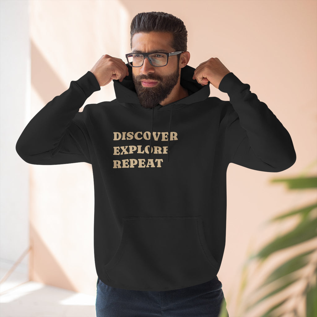 Ocean Adventure Fleece Hoodie, Coastal Wanderer Sweatshirt, Seaside Explorer Hoodie, Nautical Vibes Jacket, Beach Lover Outerwear