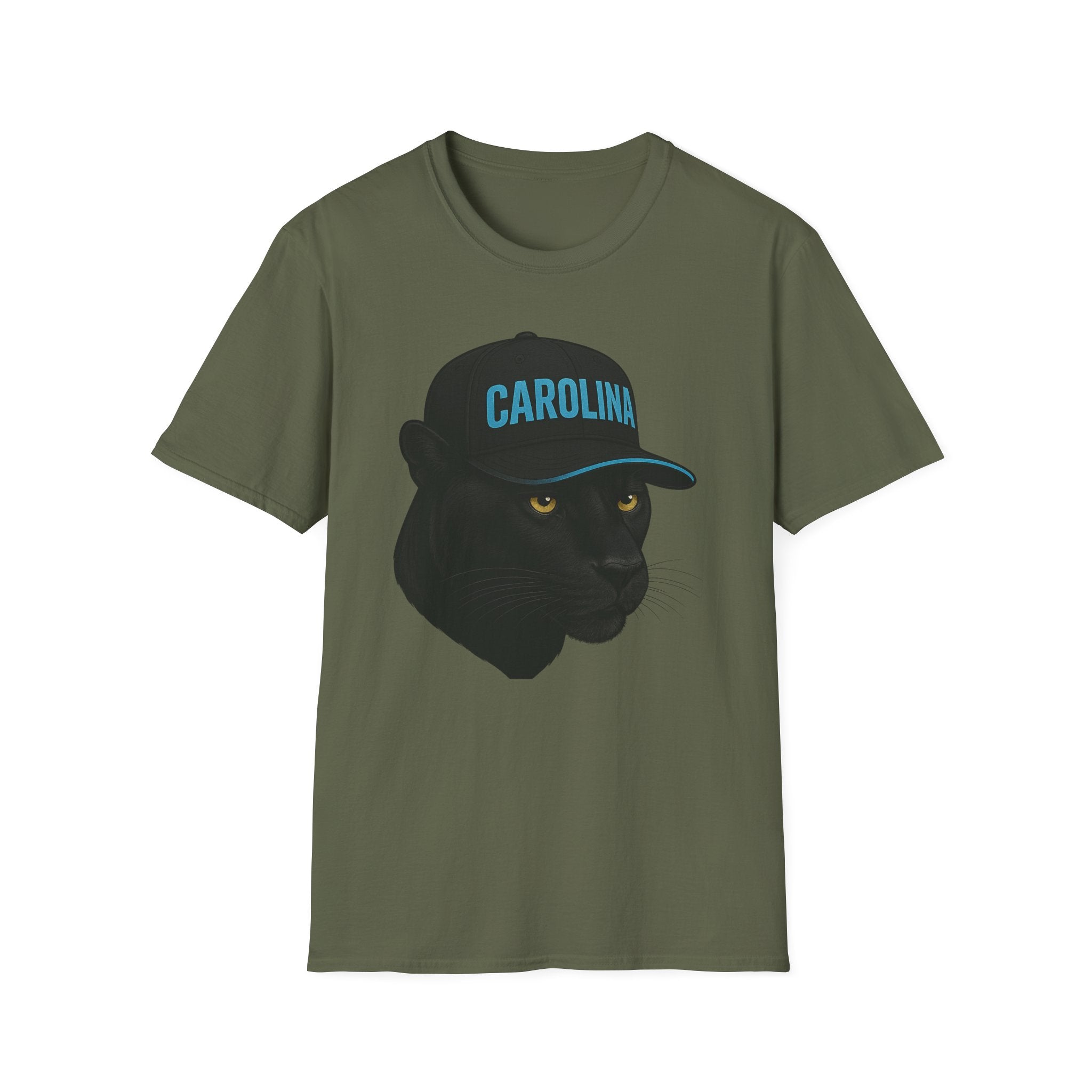 Carolina Panthers -Panther Nation!- Fan T-Shirt - Panther Mascot