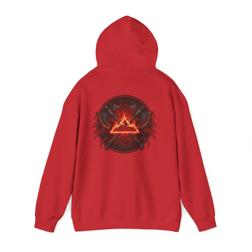 Red Mana Magic The Gathering Inspired Hoodie