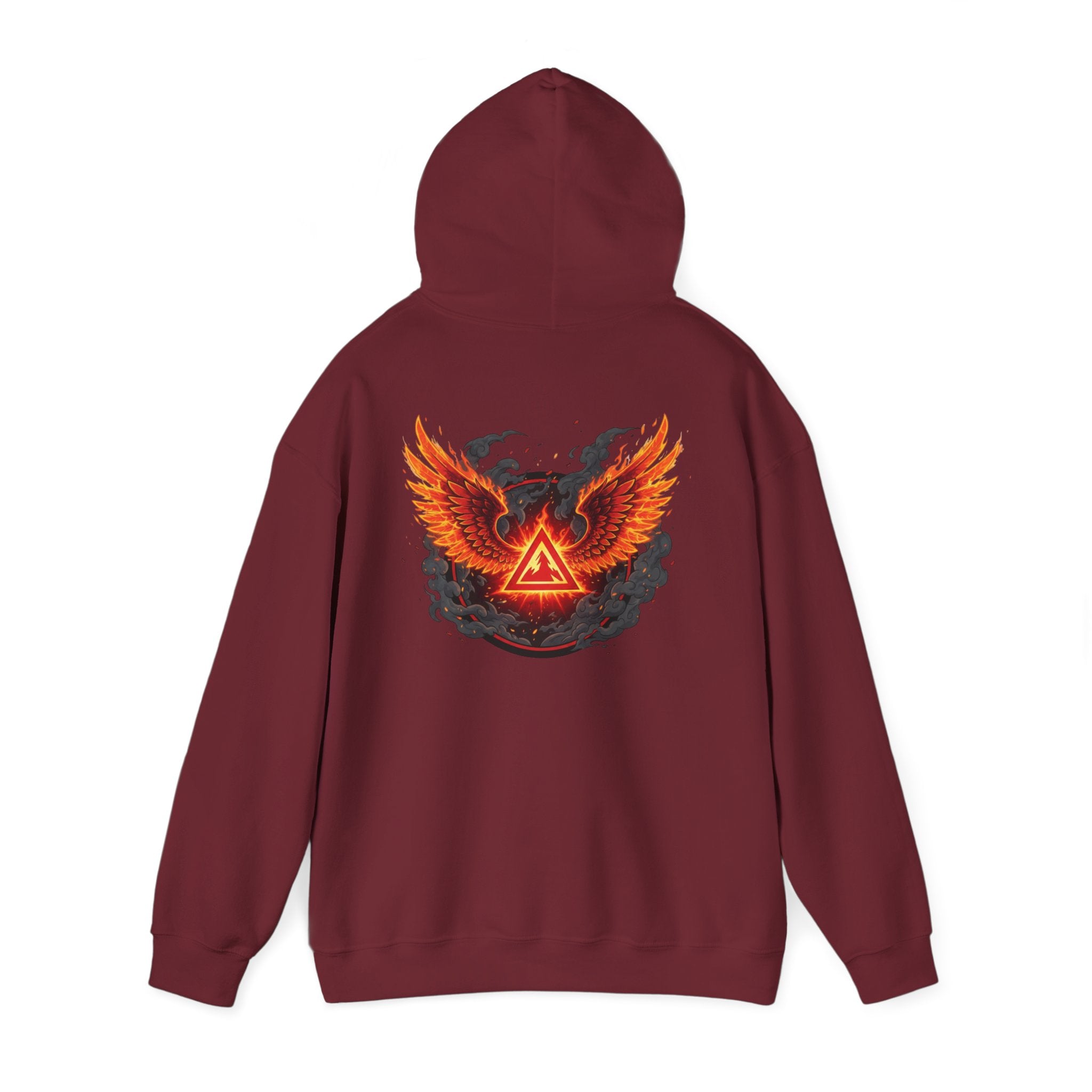 Red Mana Magic: Magic the Gathering Inspired Hoodie