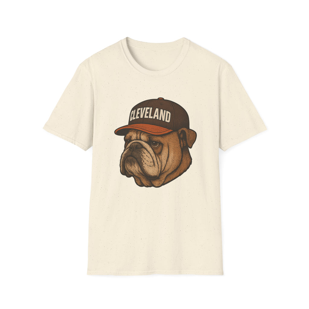 Cleveland -Dawg Pound Forever- Fan T-Shirt - Bulldog MascotCleveland Bulldog T-Shirt