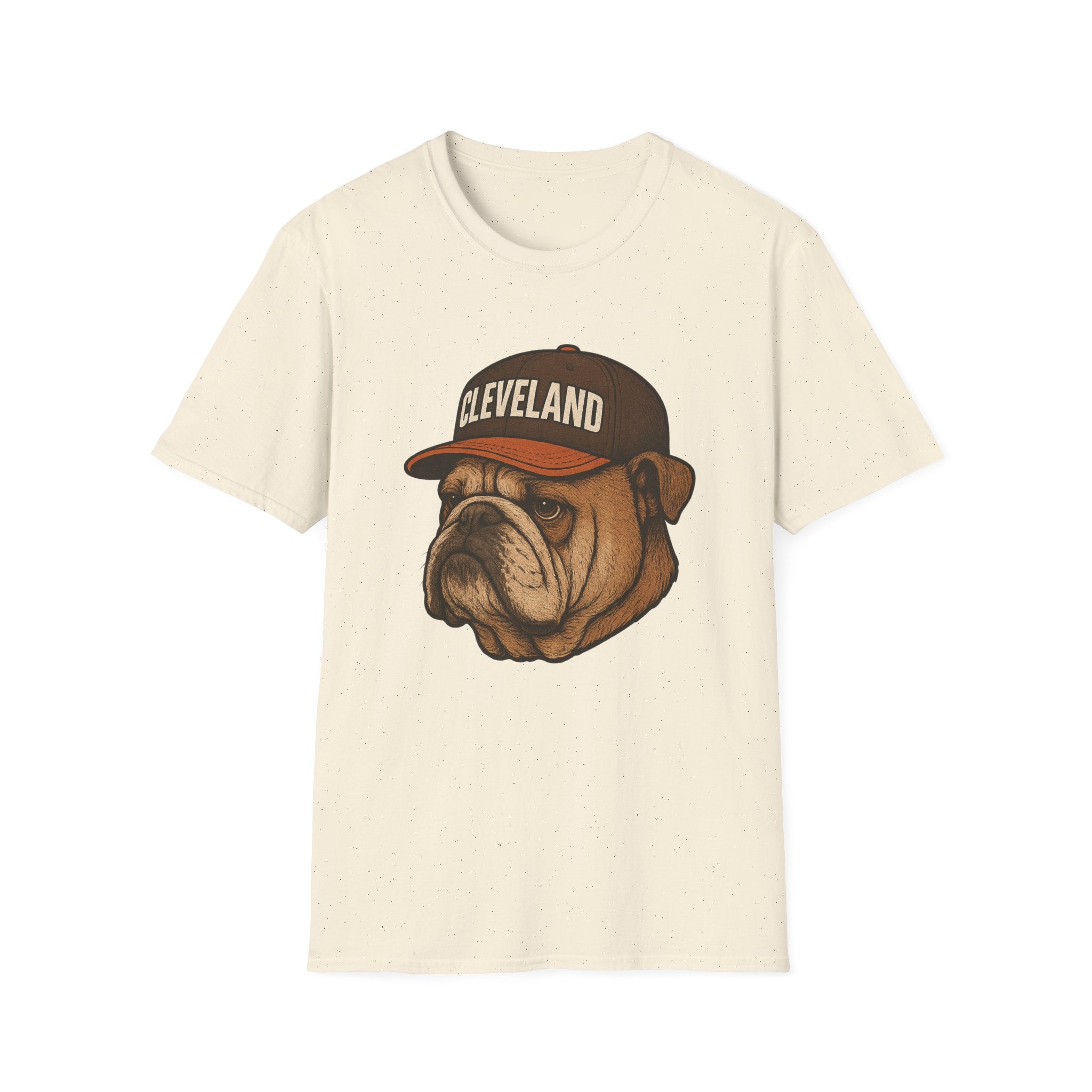 Cleveland -Dawg Pound Forever- Fan T-Shirt - Bulldog MascotCleveland Bulldog T-Shirt