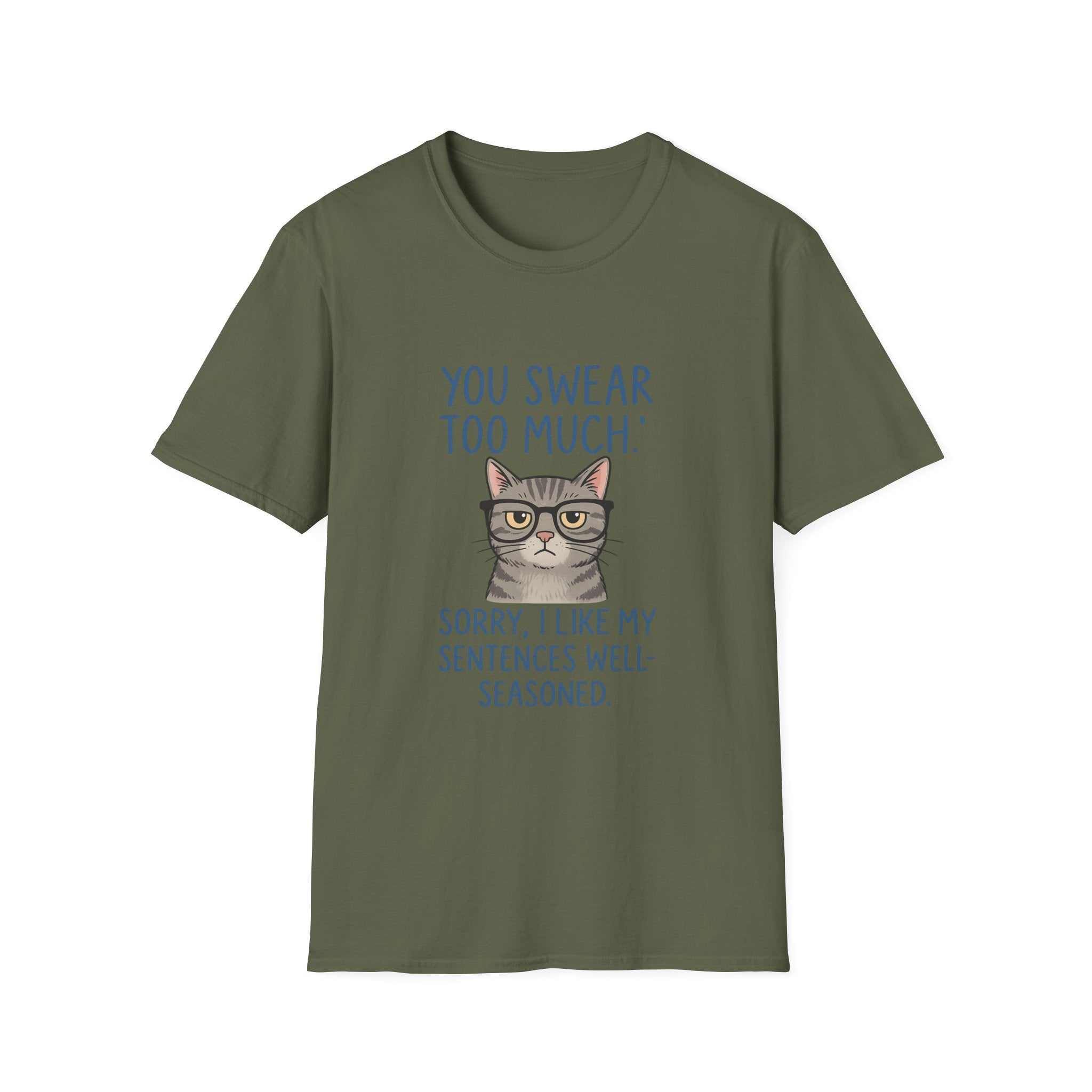 Sarcastic Graphic Tee for Cat Lovers