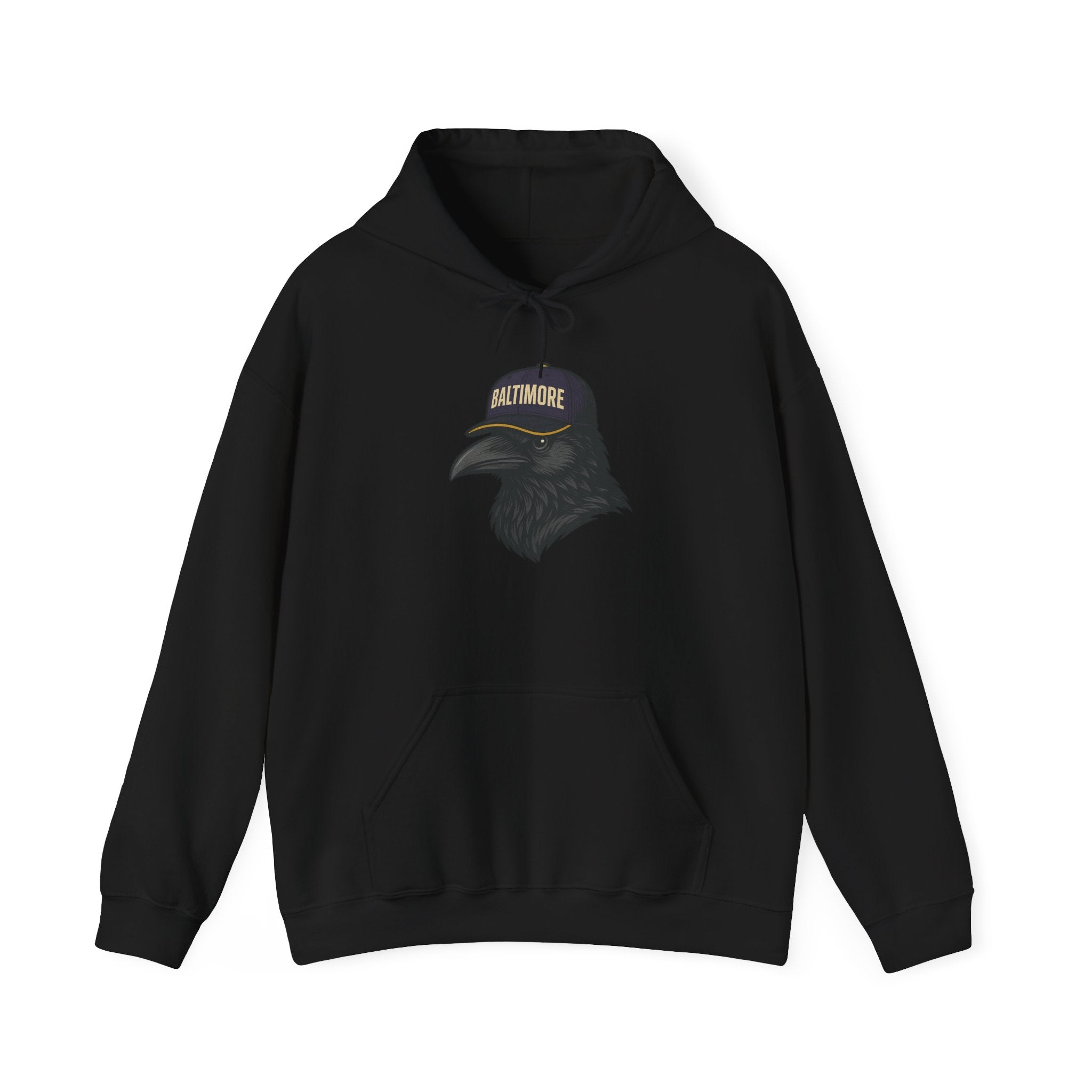 Baltimore Ravens FLOCK Hoodie, Raven Mascot, Baltimore Football