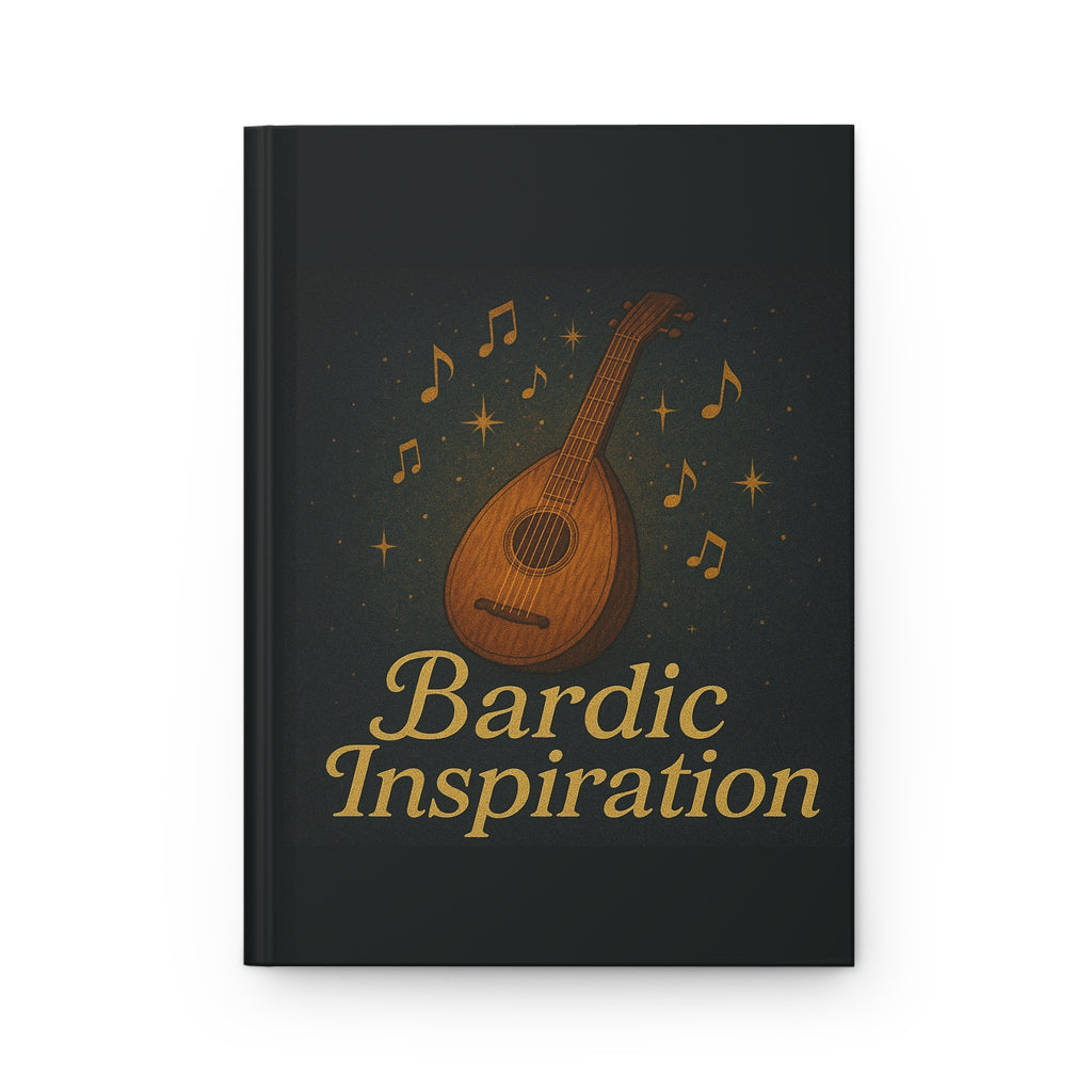 Bard Inspiration Journal - Tabletop RPG Diary, D&D Campaign Notebook, Battle Notebook, Game Master Journal, RPG Campaign Log