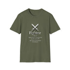 Fighter Class T-Shirt - Funny Dungeons and Dragons Tee