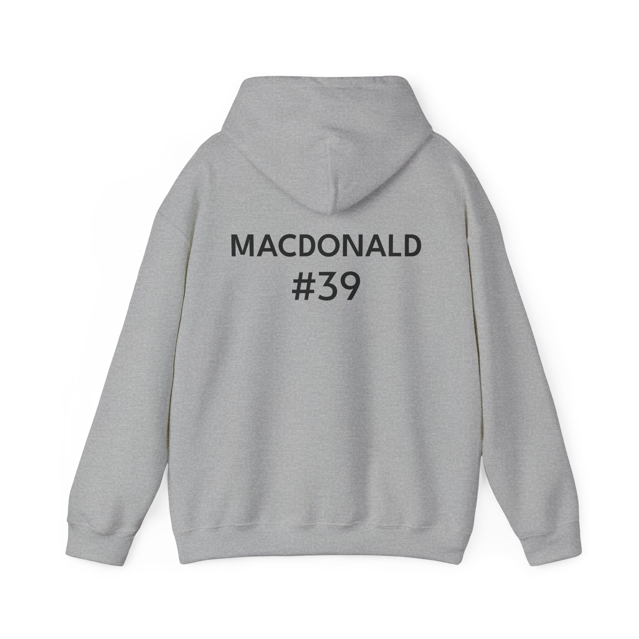 Basketball Player Personalized Hoodie - Custom Name & Number