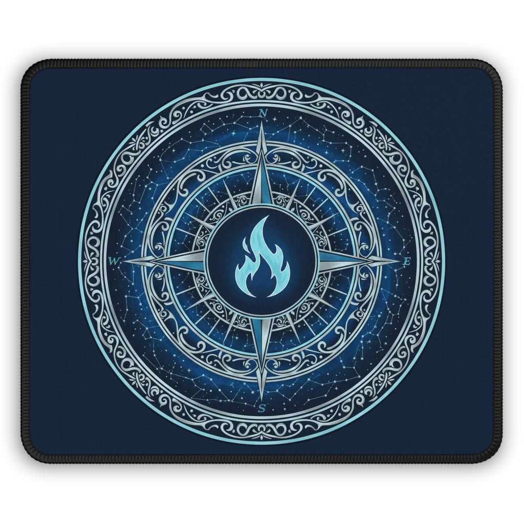 Blue Mana Gaming Mouse Pad – Magic the Gathering Inspired | RPG Desk Mat | Gamer Setup Accessory | Arcane Strategy Design