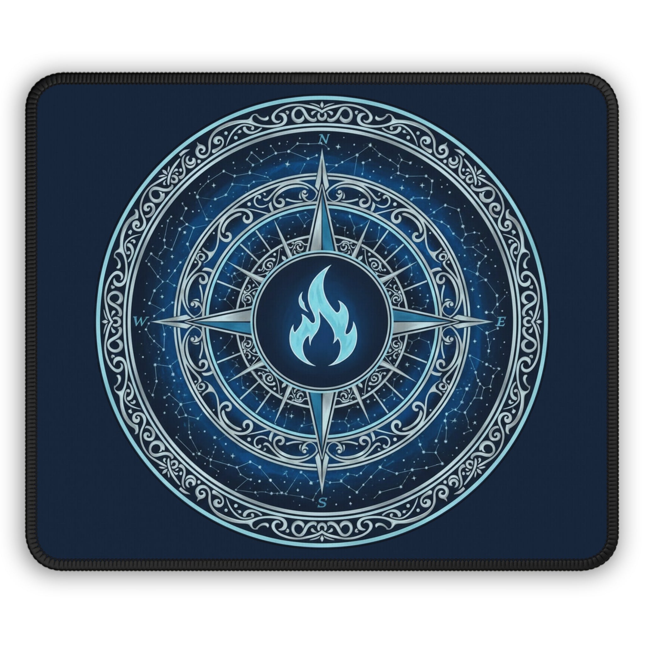 Blue Mana Gaming Mouse Pad – Magic the Gathering Inspired | RPG Desk Mat | Gamer Setup Accessory | Arcane Strategy Design
