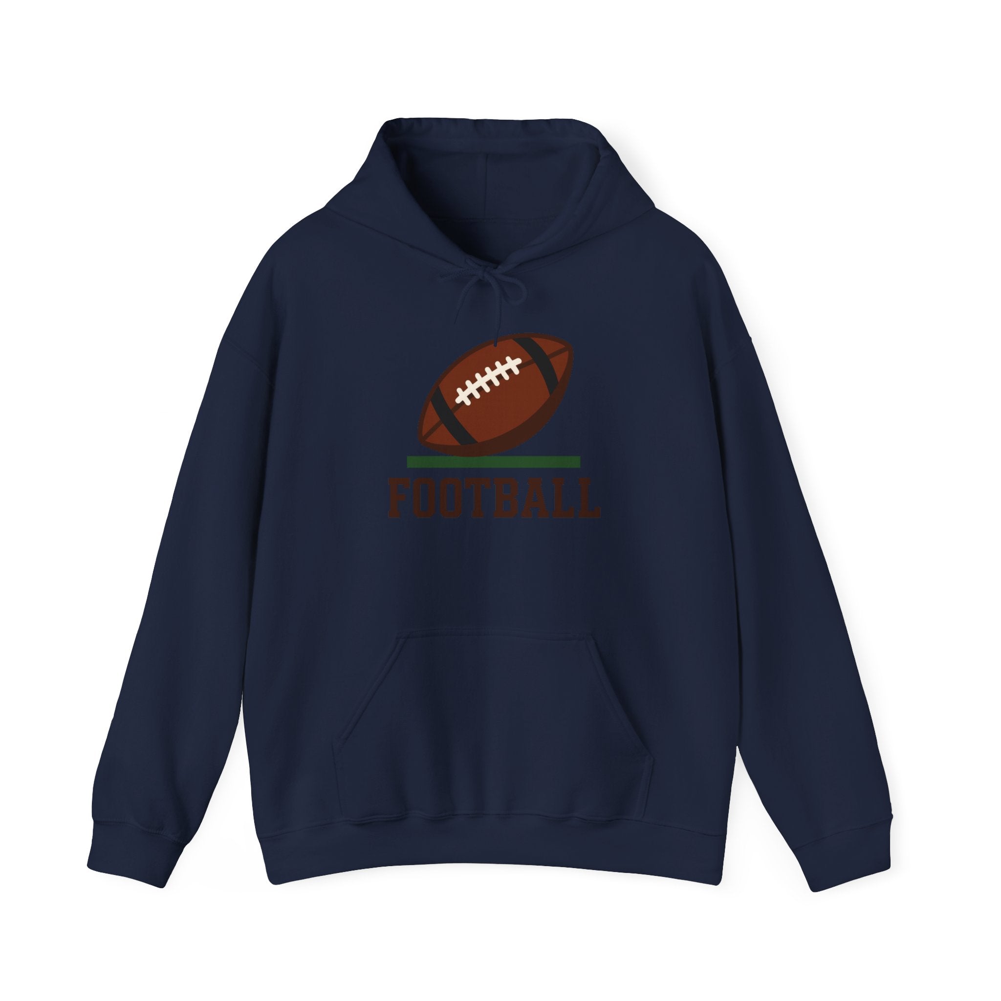Football Player Personalized Hoodie - Custom Name & Number