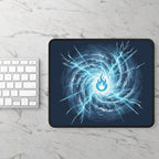 Blue Mana Gaming Mouse Pad – Magic the Gathering Inspired | Lightning Arcane Desk Mat | RPG & Gamer Setup Accessory