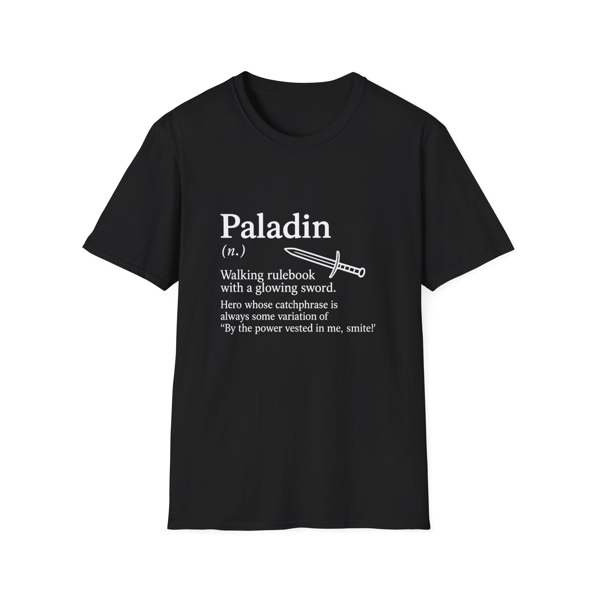 Paladin Class T-Shirt - Funny Dungeons & Dragons Tee