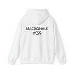 Basketball Player Personalized Hoodie - Custom Name & Number