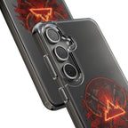 Red Mana Magic The Gathering Inspired Design - Impact-Resistant Phone Case