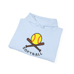 Softball Player Personalized Hoodie - Custom Name & Number