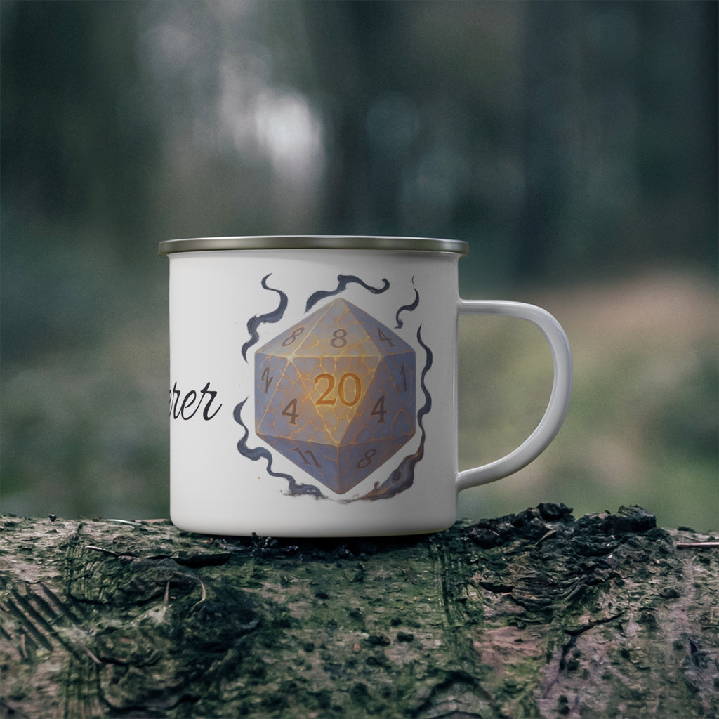 Sorcerer D20 Enamel Mug – Arcane Power Edition