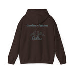 Dallas -Cowboy Nation!- Hoodie - Longhorn Mascot, Dallas Cowboys Nation Hoodie, Sports Fan Apparel, Game Day Outfit