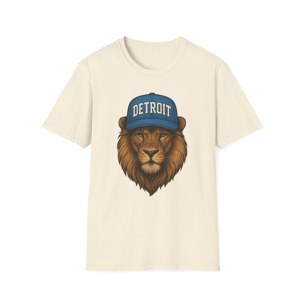 Detroit -Detroit Vs. Everyone- Lions Fan T-Shirt - Lion Mascot