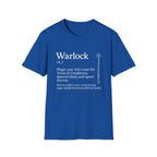 Warlock Class T-Shirt - Funny Dungeons & Dragons Tee