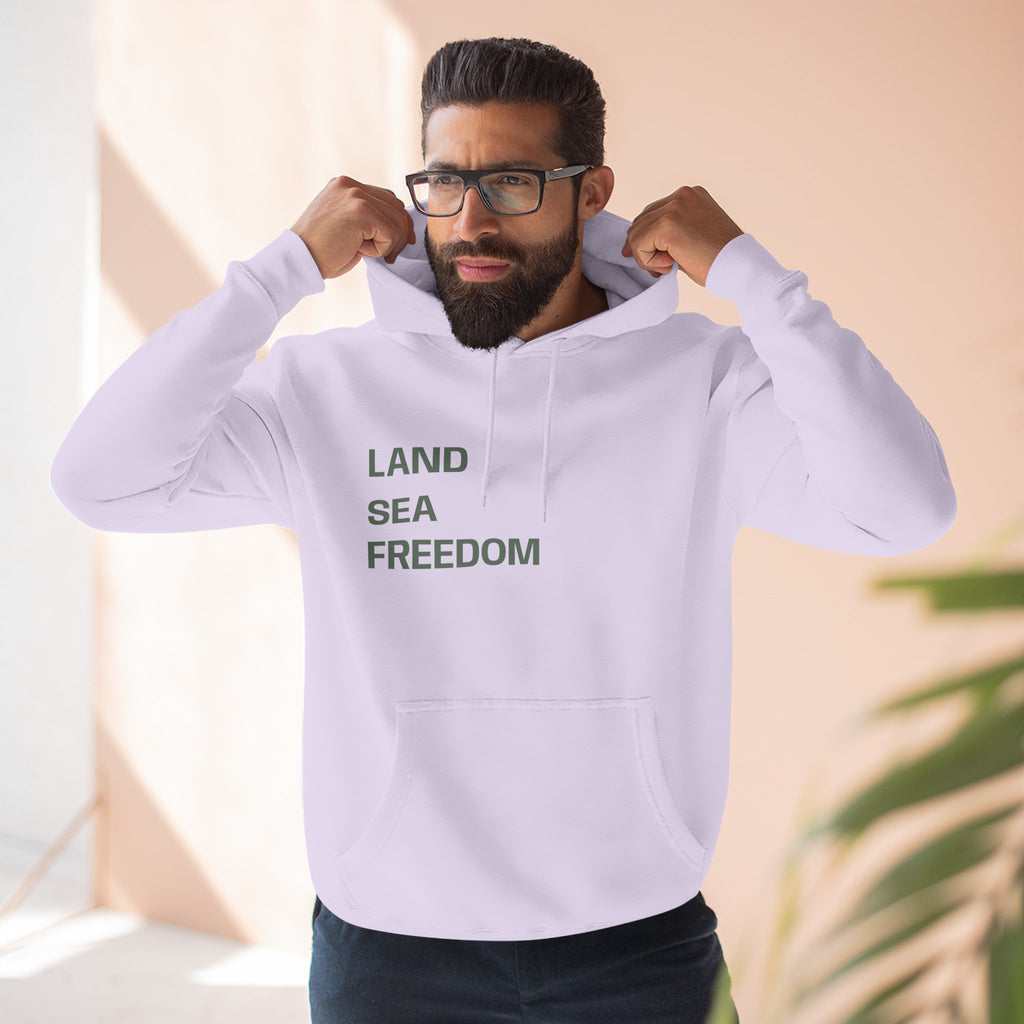 Adventure Seeker Three-Panel Fleece Hoodie, Outdoor Spirit Sweatshirt, Explore Beyond Limits Hoodie, Wild Hearts Fleece Jacket, Wanderlust