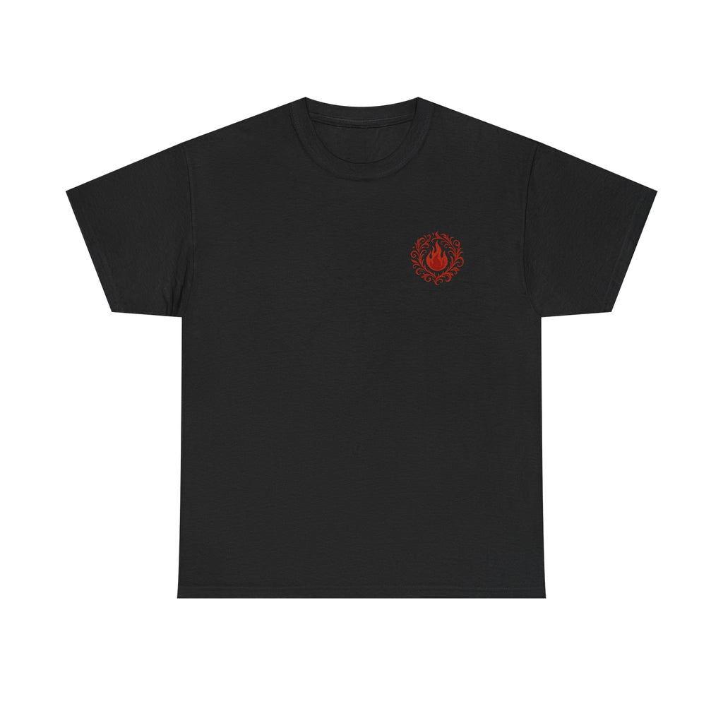Red Mana Emblem T-Shirt — Impulse • Chaos • Passion • Destruction