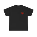 Red Mana Emblem T-Shirt — Impulse • Chaos • Passion • Destruction