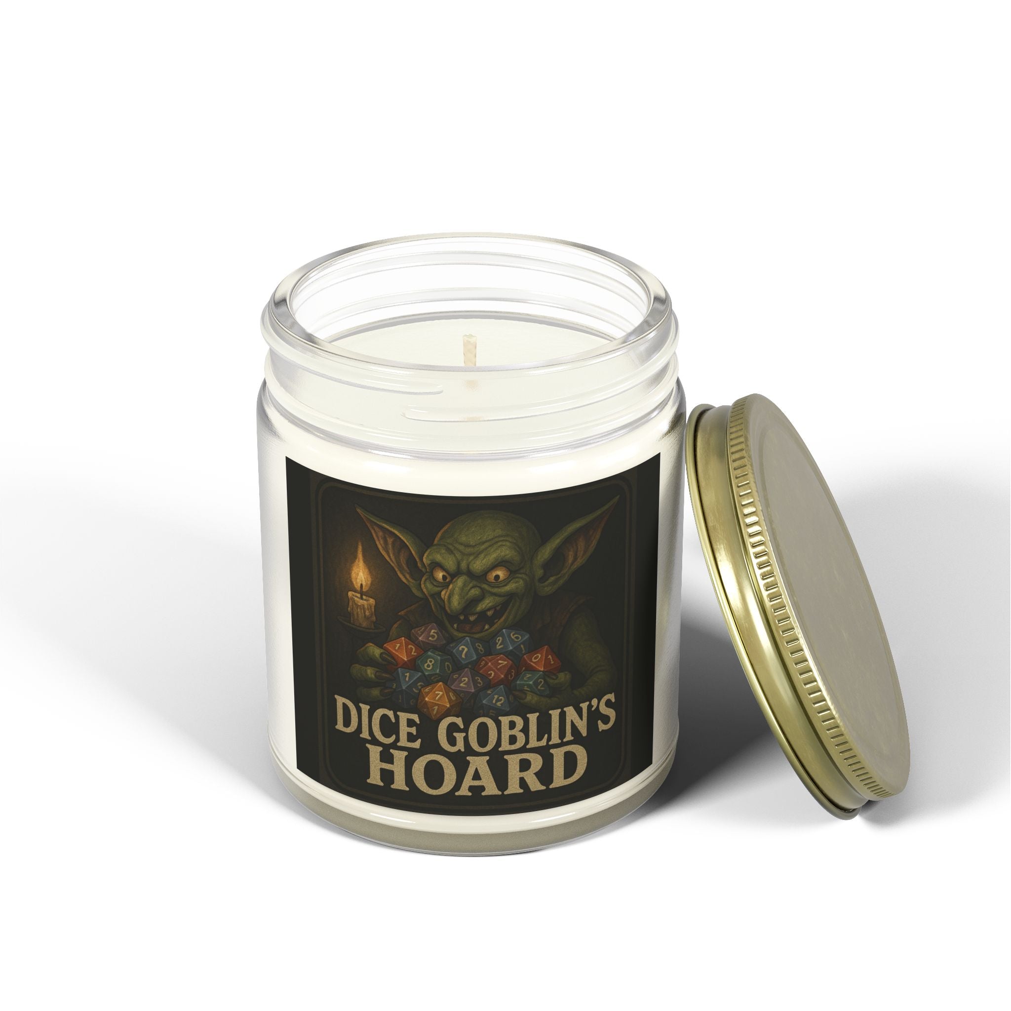 Dice Goblin Candle - Dungeon & Dragons Inspired Candle
