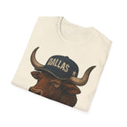 Dallas -Americas Team- T-Shirt - Longhorn Mascot-  Sports Fans