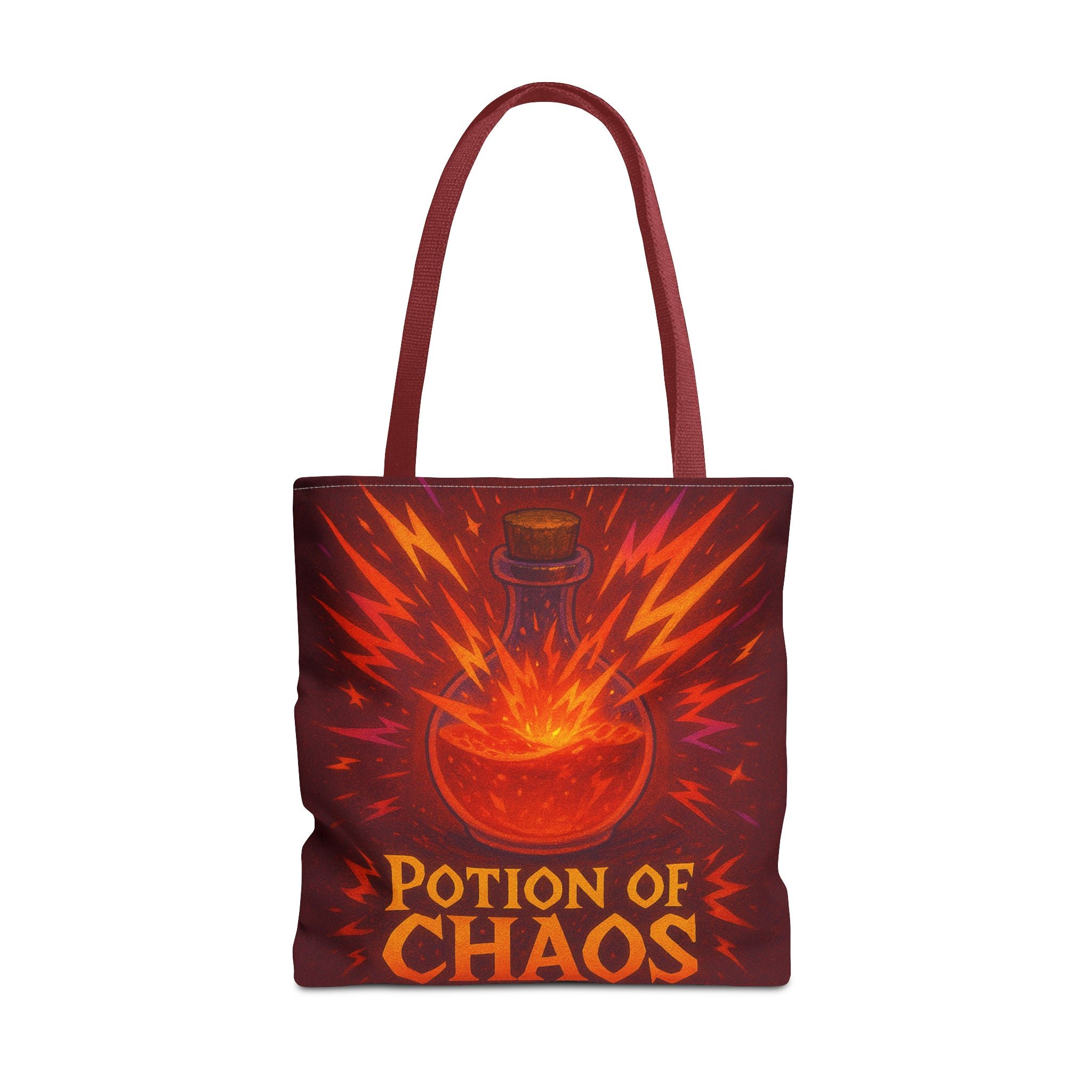 Chaos Potion Tote Bag: D&D Inspired Bag | RPG Gamer Tote | Dungeon and Dragons Gift | Fantasy Magic Potion Tote Witch Decor