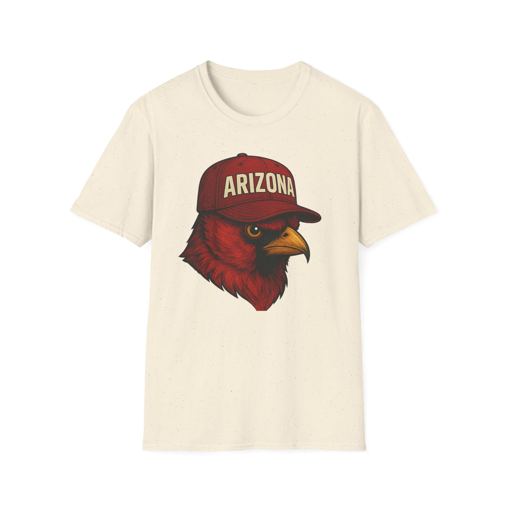 Arizona Cardinals -Rise Up Red Sea- Fan T-Shirt - Cardinal Mascot