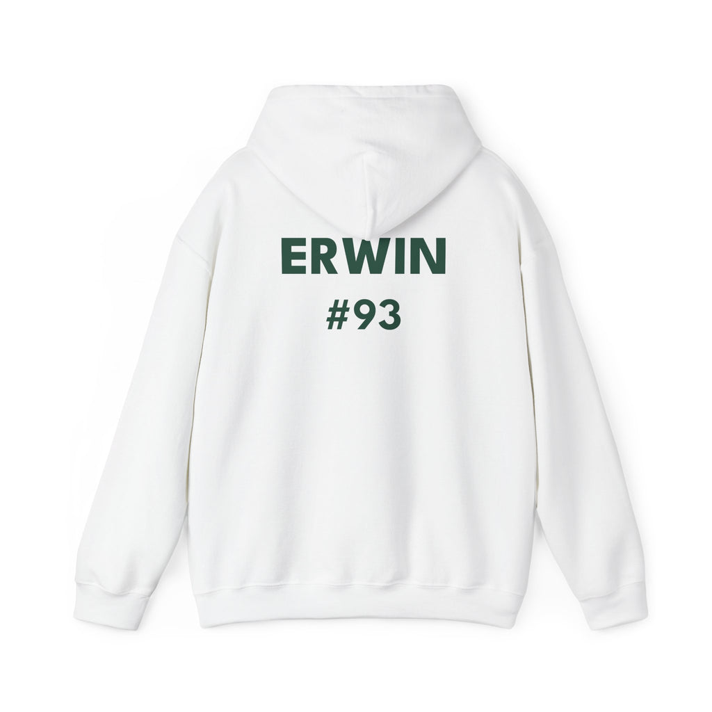 Lacrosse Player Personalized Hoodie - Custom Name & Number