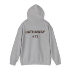 Football Player Personalized Hoodie - Custom Name & Number
