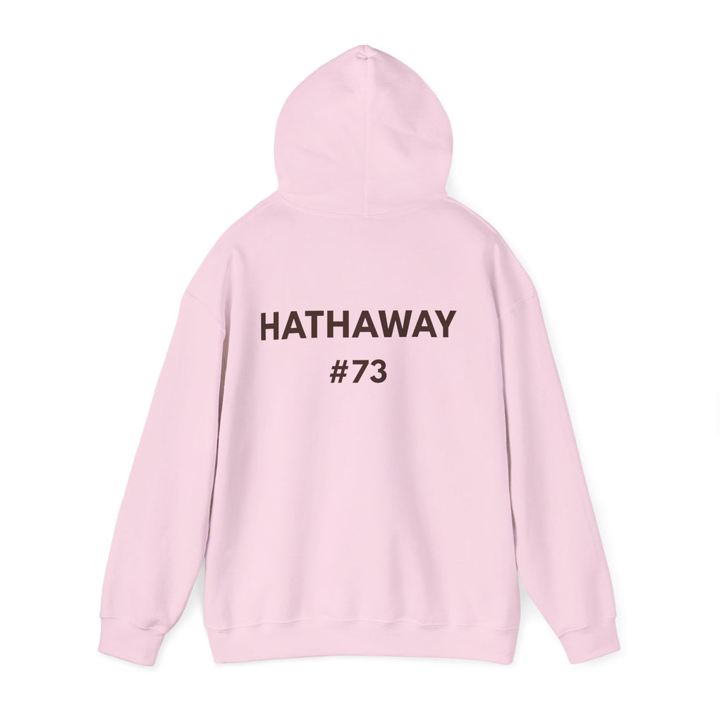 Football Player Personalized Hoodie - Custom Name & Number