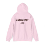 Football Player Personalized Hoodie - Custom Name & Number