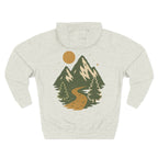 Mountain and Pine Fleece Hoodie