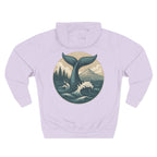 Ocean Adventure Fleece Hoodie, Coastal Wanderer Sweatshirt, Seaside Explorer Hoodie, Nautical Vibes Jacket, Beach Lover Outerwear