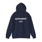 Football Player Personalized Hoodie - Custom Name & Number