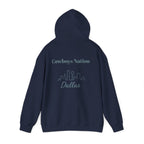 Dallas -Cowboy Nation!- Hoodie - Longhorn Mascot, Dallas Cowboys Nation Hoodie, Sports Fan Apparel, Game Day Outfit