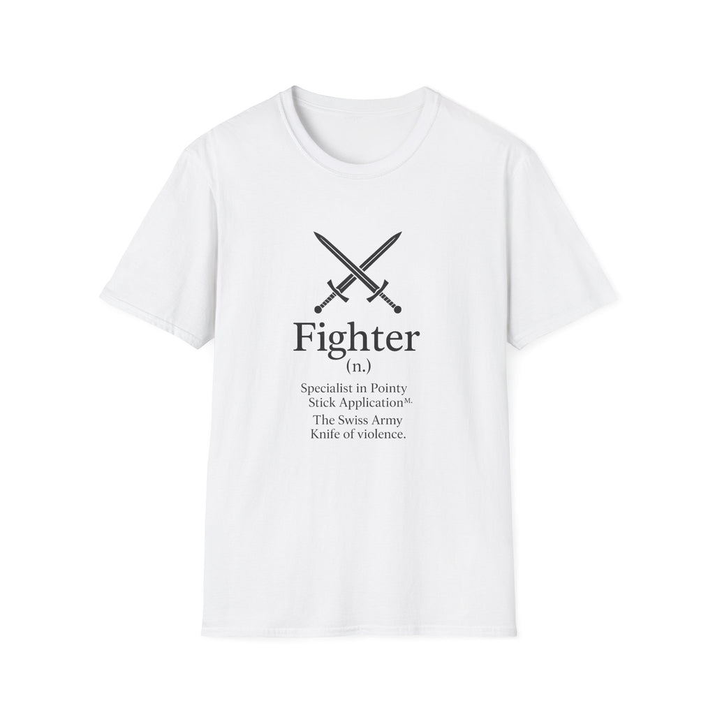 Fighter Class T-Shirt - Funny Dungeons and Dragons Tee