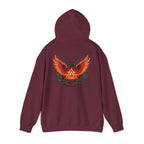 Red Mana Magic: Magic the Gathering Inspired Hoodie