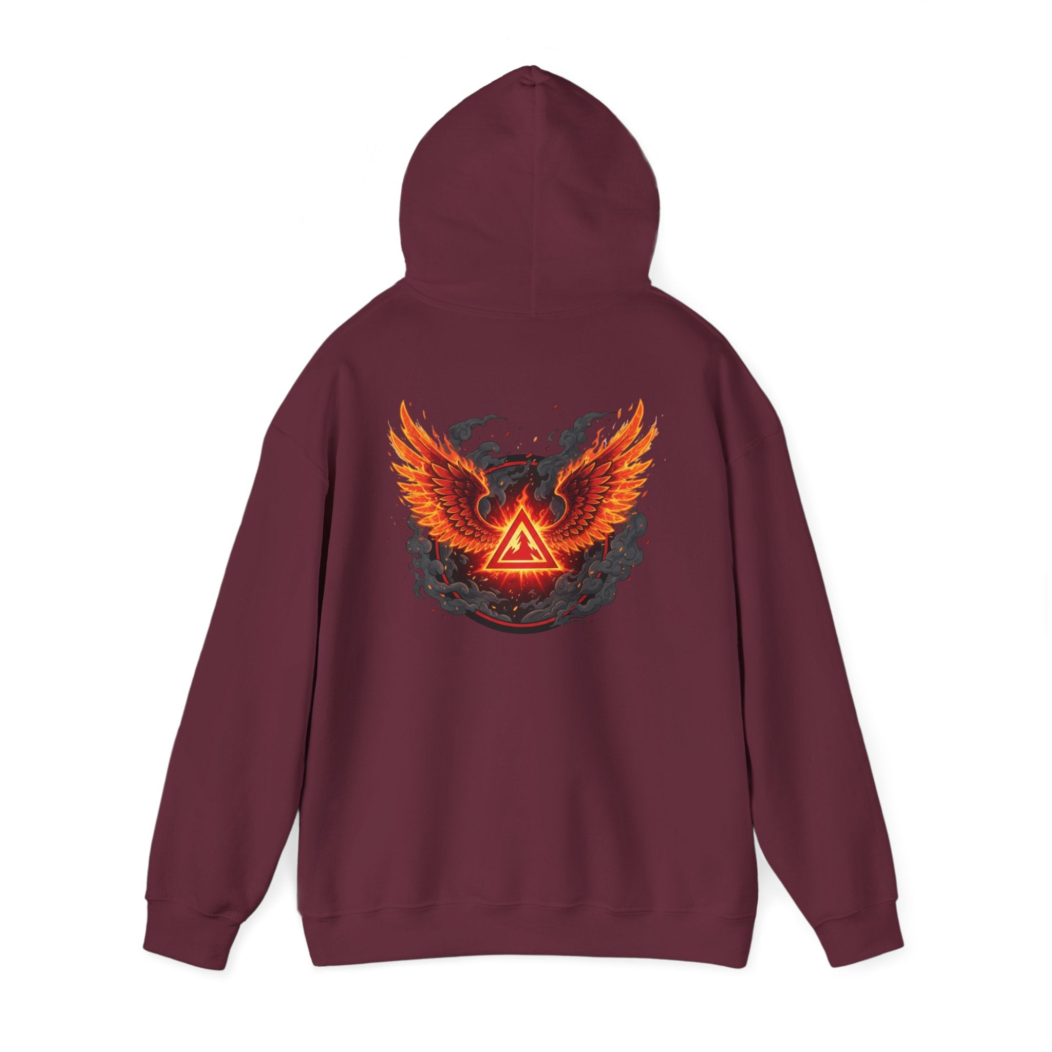 Red Mana Magic: Magic the Gathering Inspired Hoodie