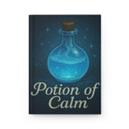 Potion of Calm Hardcover Journal - Tabletop RPG Diary, D&D Campaign Notebook, Battle Notebook, Game Master Journal, RPG Campaign Log