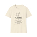 Cleric Class T-Shirt - Funny Dungeons & Dragons Tee