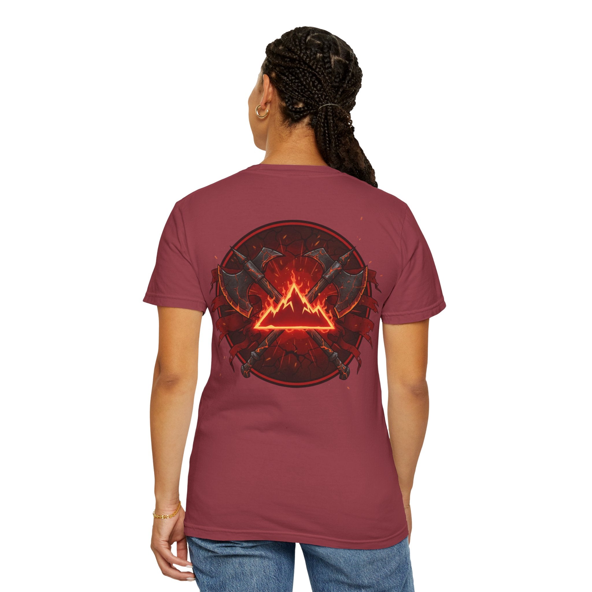 Red Mana Graphic T-Shirt — Magic The Gathering Inspired Tee