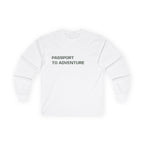 Adventure Long Sleeve Tee, Unisex Outdoors Shirt