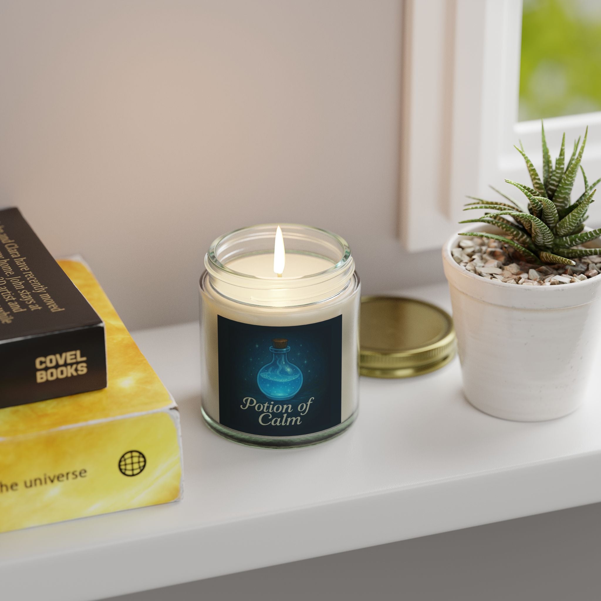 Calming Scented Candles - Potion of Calm, Aromatherapy, Home Decor, Relaxation Gift, Self-Care, Spa Day, Cozy Vibes