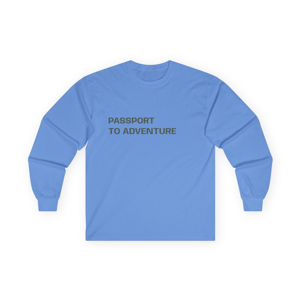 Adventure Long Sleeve Tee, Unisex Outdoors Shirt