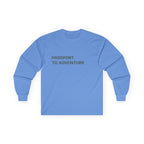 Adventure Long Sleeve Tee, Unisex Outdoors Shirt